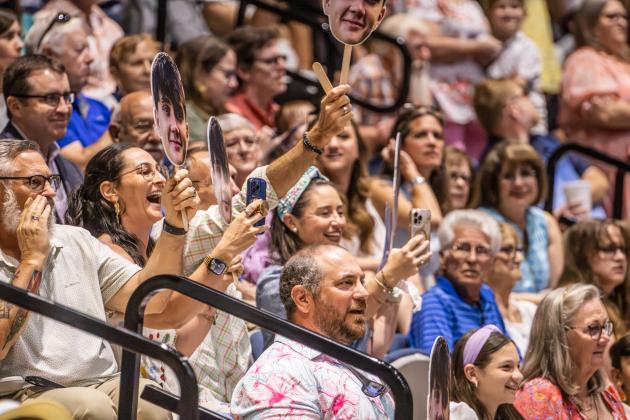 The Fernandina Beach High School Class of 2026 at the UNF Arena in Jacksonville Saturday for graduation. Photo by Nick Blank/News-Leader