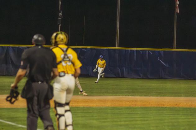 Game Two of the Pirates three-game regional tournament series against Suwannee. Photo by Ashley Chandler/News-Leader