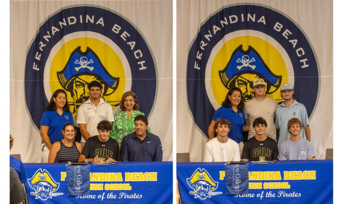 Brady Steffen signed to play golf for New College of Florida. Photo by Ashley Chandler/News-Leader