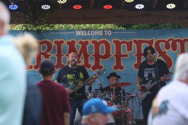 Live music was scheduled to be performed on all four days during the 61st Shrimp Festival, including at downtown businesses to coincide with the festival. Photo by Ashley Chandler/News-Leader