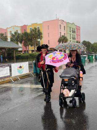 Shrimp Fest gets rained on Saturday. Photo by Amy Mulligan/News-Leader