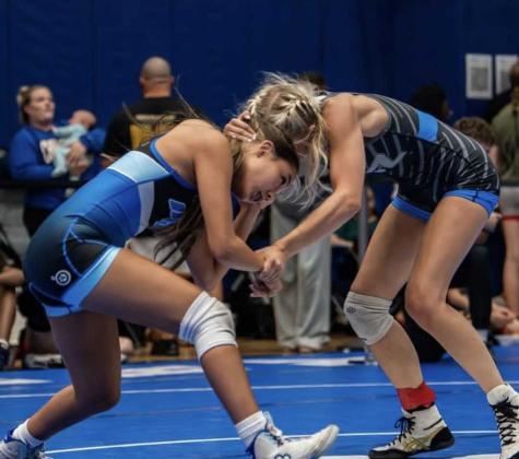 Journey Flannery, right, competes in the Father Devine National Team Qualifier &amp; Championship, held May 2 and 3. Photo by Coach V Photography