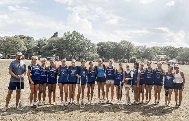 The Hammerhead Lacrosse high school girls ended their season at the Savannah Sunshine Jamboree at the end of April. Submitted photo