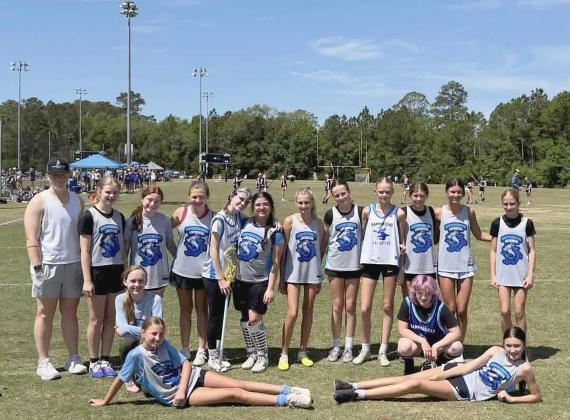 The Hammerhead Lacrosse U14 girls team at their final game of the 2026 Spring season. Submitted