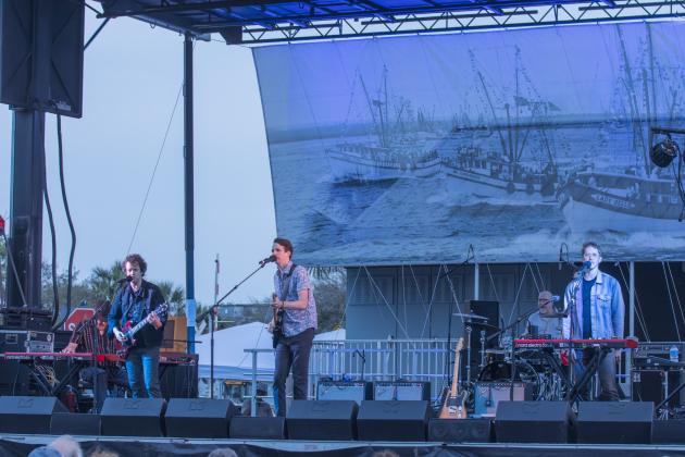The Insiders performed on the main stage Friday at Shrimp Fest. Photo by Ashley Chandler/News-Leader