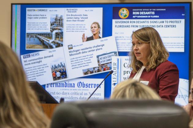The Nassau County Fact Finding Committee held its first workshop Monday at the James S. Page Governmental Complex. Photo by Ashley Chandler/News-Leader