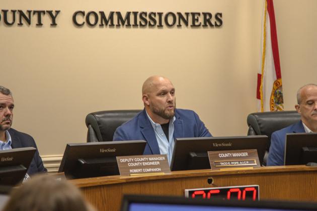 The Nassau County Fact Finding Committee held its first workshop Monday at the James S. Page Governmental Complex. Photo by Ashley Chandler/News-Leader