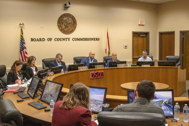 The Nassau County Fact Finding Committee held its first workshop Monday at the James S. Page Governmental Complex. Photo by Ashley Chandler/News-Leader