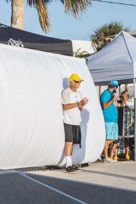 The Gumball 3000 Skate Showcase and equipment giveaway was held June 5 at Poe Pinson Skate Park. Photo by Ashley Chandler/News-Leader