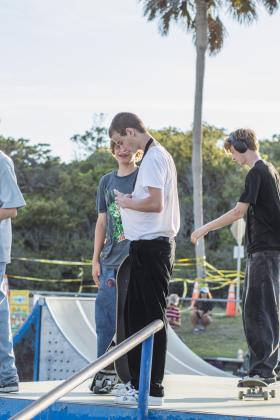 The Gumball 3000 Skate Showcase and equipment giveaway was held June 5 at Poe Pinson Skate Park. Photo by Ashley Chandler/News-Leader
