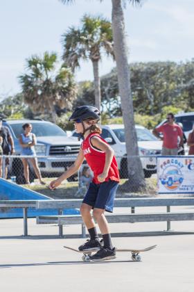 The Gumball 3000 Skate Showcase and equipment giveaway was held June 5 at Poe Pinson Skate Park. Photo by Ashley Chandler/News-Leader