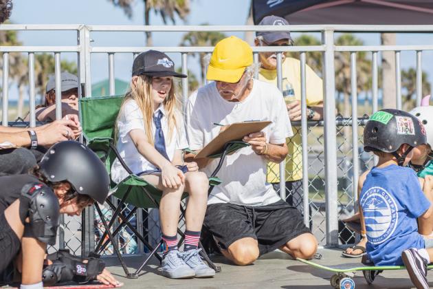 The Gumball 3000 Skate Showcase and equipment giveaway was held June 5 at Poe Pinson Skate Park. Photo by Ashley Chandler/News-Leader