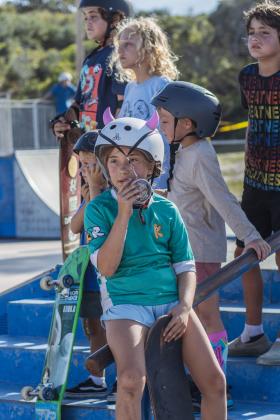 The Gumball 3000 Skate Showcase and equipment giveaway was held June 5 at Poe Pinson Skate Park. Photo by Ashley Chandler/News-Leader