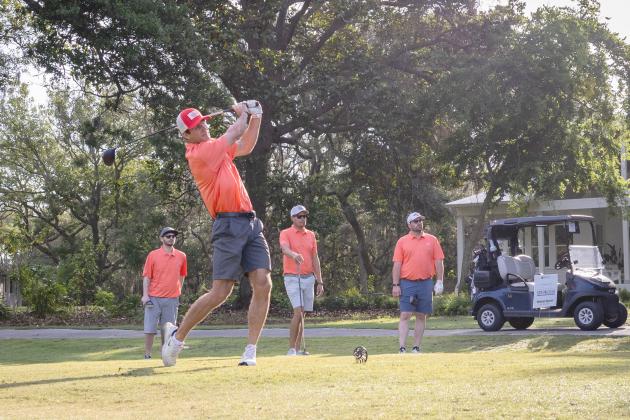 A foursome competes during Par for a Purpose. Submitted
