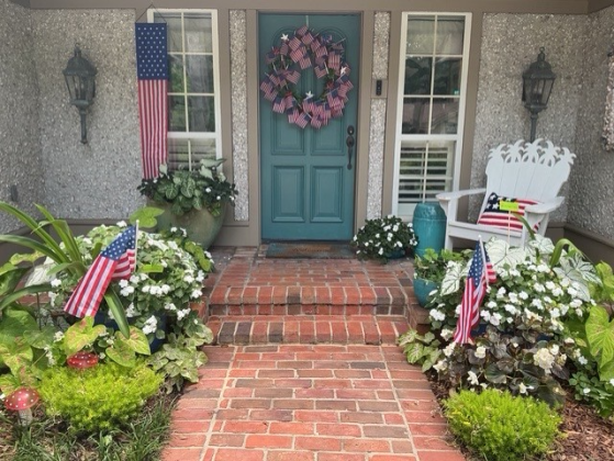 Sue Dwyer’s garden. Submitted
