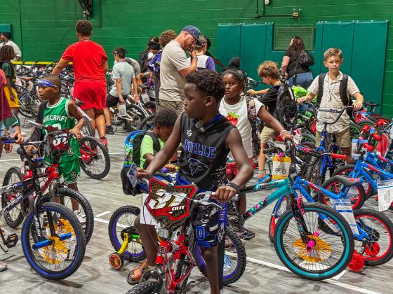 Baltimore Ravens running back and Yulee High School Graduate Derrick Henry returned to Yulee on June 13 for the Two All Community Day. Photo by Nick Blank/News-Leader