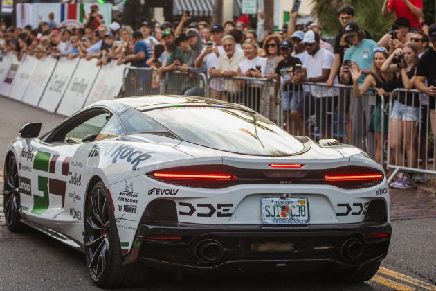 The Gumball 3000 passed through Amelia Island on June 5. The Gumball 3000 supercar rally was held on Centre Street. Photo by Nick Blank/News-Leader