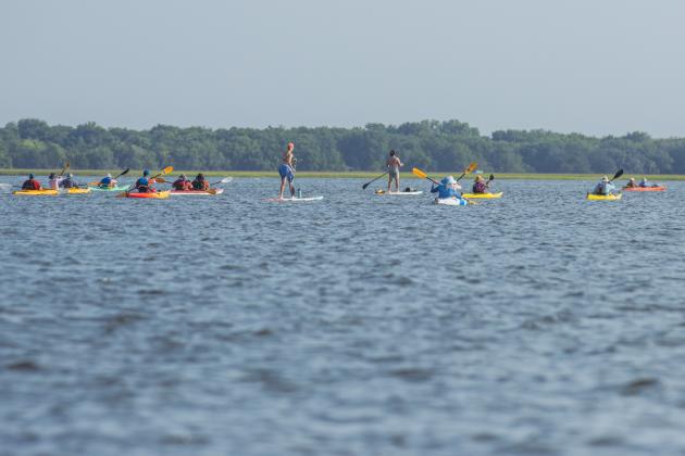 2026 Cross the Line Paddle for Veterans. Photo by Ashley Chandler/News-Leader