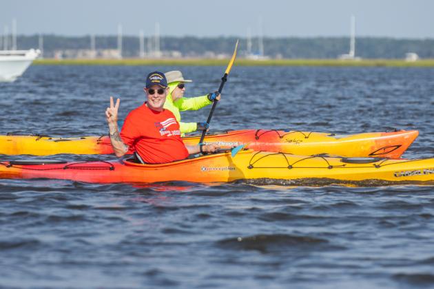 2026 Cross the Line Paddle for Veterans. Photo by Ashley Chandler/News-Leader