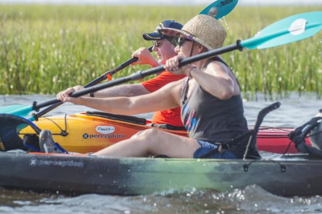 2026 Cross the Line Paddle for Veterans. Photo by Ashley Chandler/News-Leader