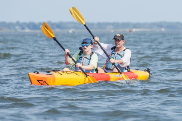 2026 Cross the Line Paddle for Veterans. Photo by Ashley Chandler/News-Leader