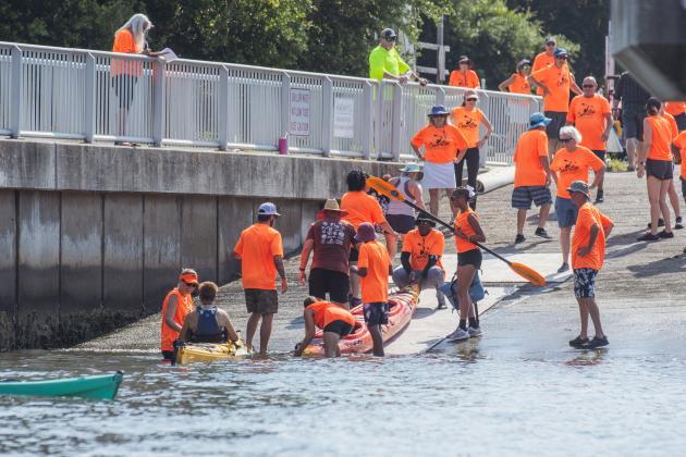 2026 Cross the Line Paddle for Veterans. Photo by Ashley Chandler/News-Leader