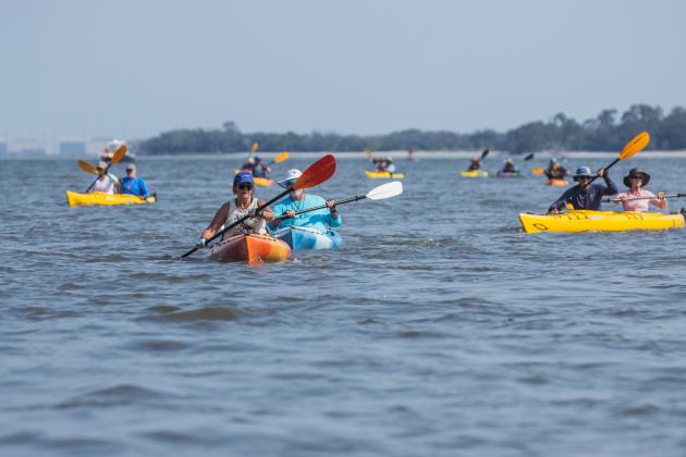 2026 Cross the Line Paddle for Veterans. Photo by Ashley Chandler/News-Leader