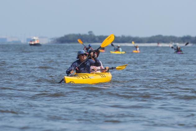 2026 Cross the Line Paddle for Veterans. Photo by Ashley Chandler/News-Leader