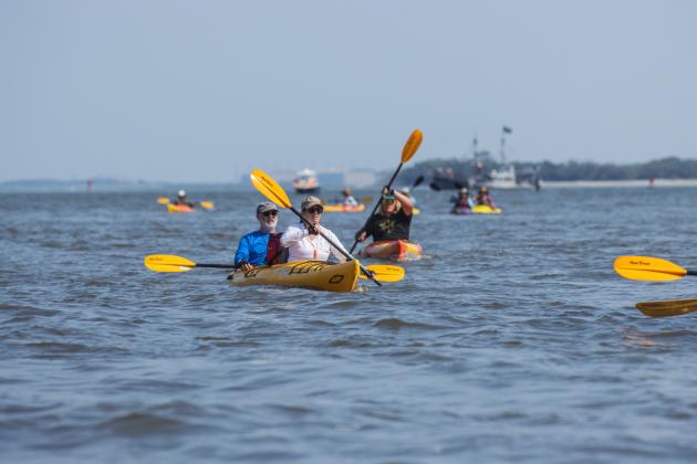 2026 Cross the Line Paddle for Veterans. Photo by Ashley Chandler/News-Leader
