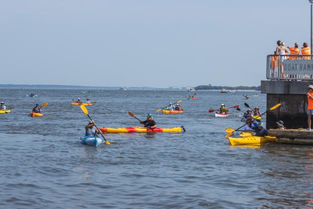2026 Cross the Line Paddle for Veterans. Photo by Ashley Chandler/News-Leader