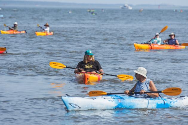 2026 Cross the Line Paddle for Veterans. Photo by Ashley Chandler/News-Leader
