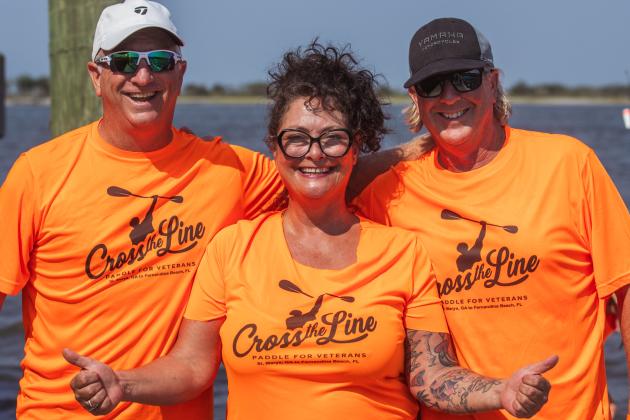 2026 Cross the Line Paddle for Veterans. Photo by Ashley Chandler/News-Leader