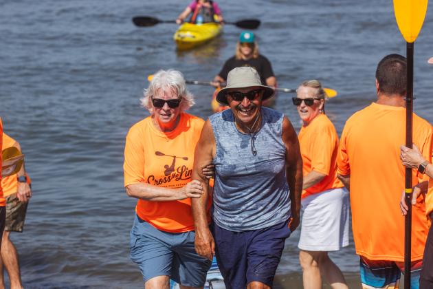2026 Cross the Line Paddle for Veterans. Photo by Ashley Chandler/News-Leader