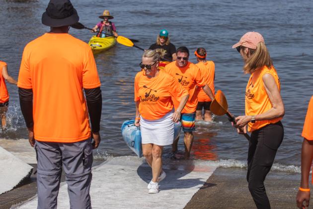 2026 Cross the Line Paddle for Veterans. Photo by Ashley Chandler/News-Leader