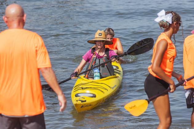 2026 Cross the Line Paddle for Veterans. Photo by Ashley Chandler/News-Leader