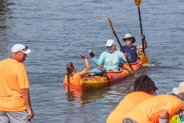 2026 Cross the Line Paddle for Veterans. Photo by Ashley Chandler/News-Leader