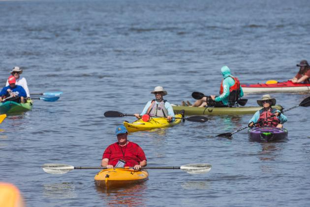 2026 Cross the Line Paddle for Veterans. Photo by Ashley Chandler/News-Leader