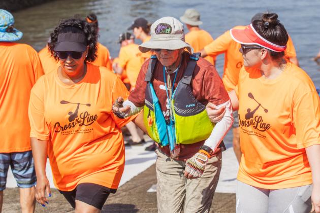 2026 Cross the Line Paddle for Veterans. Photo by Ashley Chandler/News-Leader