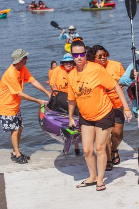 2026 Cross the Line Paddle for Veterans. Photo by Ashley Chandler/News-Leader