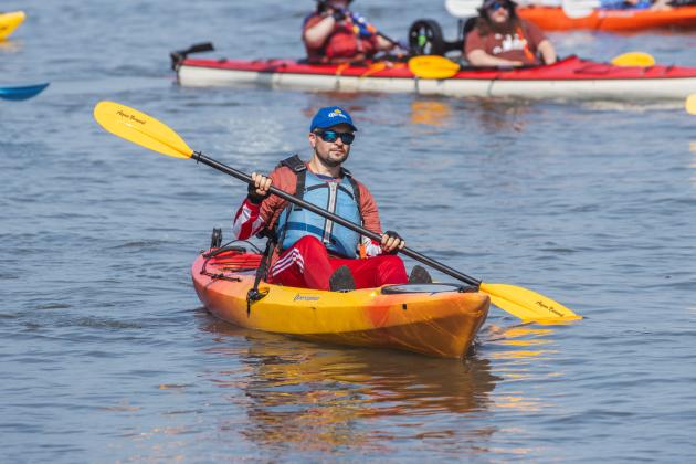 2026 Cross the Line Paddle for Veterans. Photo by Ashley Chandler/News-Leader