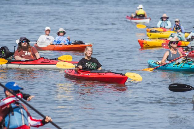 2026 Cross the Line Paddle for Veterans. Photo by Ashley Chandler/News-Leader
