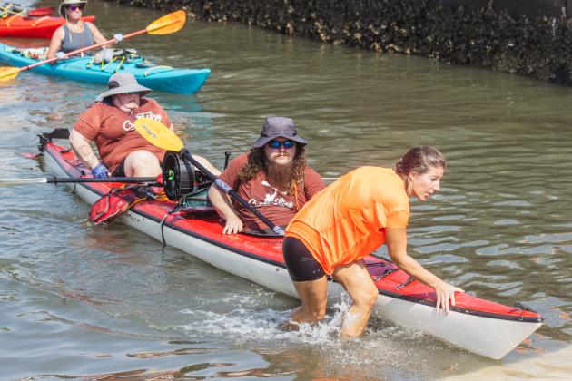 2026 Cross the Line Paddle for Veterans. Photo by Ashley Chandler/News-Leader