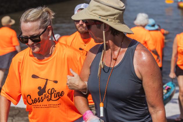 2026 Cross the Line Paddle for Veterans. Photo by Ashley Chandler/News-Leader