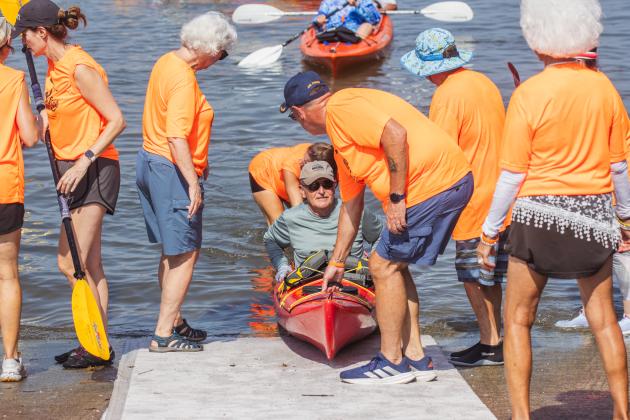2026 Cross the Line Paddle for Veterans. Photo by Ashley Chandler/News-Leader
