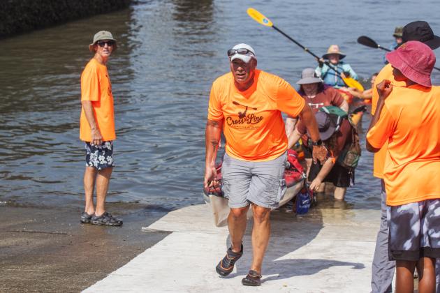 2026 Cross the Line Paddle for Veterans. Photo by Ashley Chandler/News-Leader