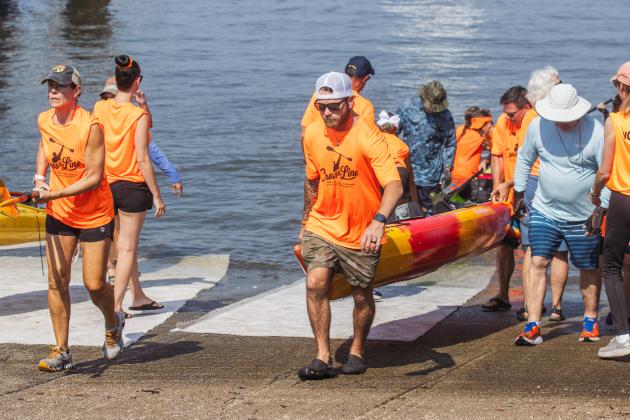 2026 Cross the Line Paddle for Veterans. Photo by Ashley Chandler/News-Leader