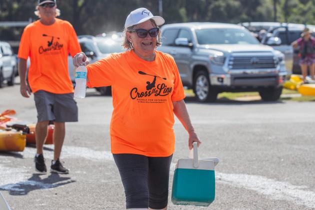 2026 Cross the Line Paddle for Veterans. Photo by Ashley Chandler/News-Leader