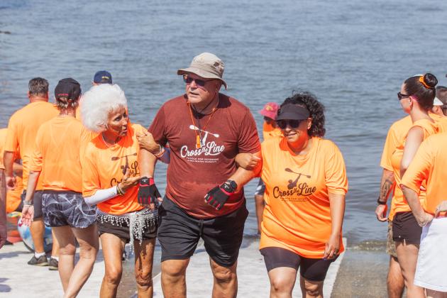 2026 Cross the Line Paddle for Veterans. Photo by Ashley Chandler/News-Leader