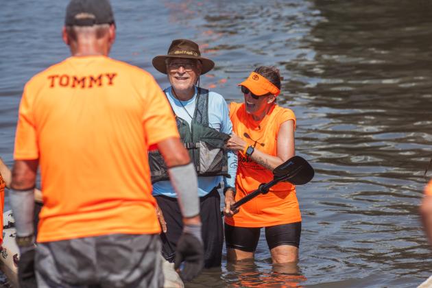 2026 Cross the Line Paddle for Veterans. Photo by Ashley Chandler/News-Leader