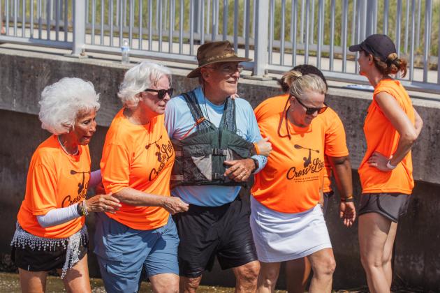2026 Cross the Line Paddle for Veterans. Photo by Ashley Chandler/News-Leader